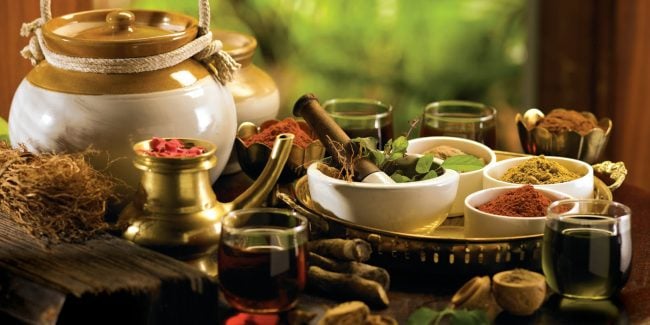 Ayurveda, containing healing properties, is known for its perfect mix of balance and bliss. Image courtesy: hotelfresh.lk 