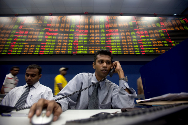 Another day at the Stock Market. Image Credit AdaDerana