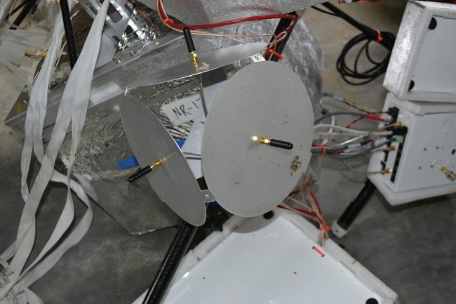 Components of the Google Loon that landed in Sri Lanka earlier this year. Image courtesy ICTA.