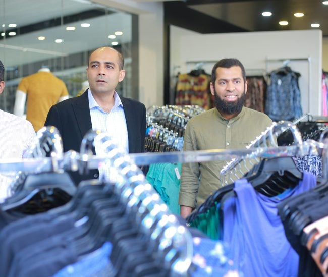 TFO COO, Muneer Rafik, and Director, Asif Iqbal, visit the newly opened TFO Ja Ela store.