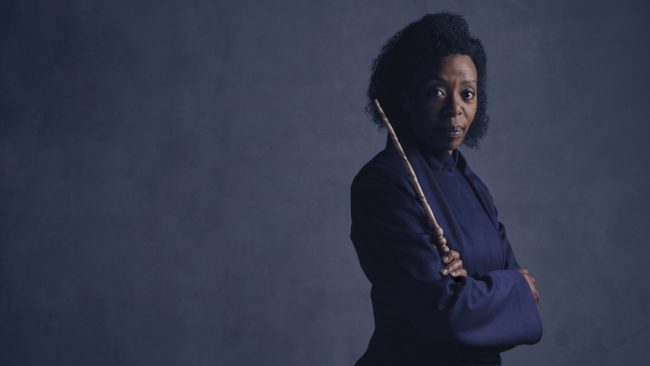 Noma Dumezweni, who play Hermione Granger in Harry Potter and the Cursed Child. Image credit: Charlie Gray