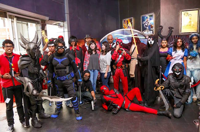 The cosplayers during their recent tour. Look pretty amazing, don’t they? Credits: Ushan Gunesekera, Jehan Seedin