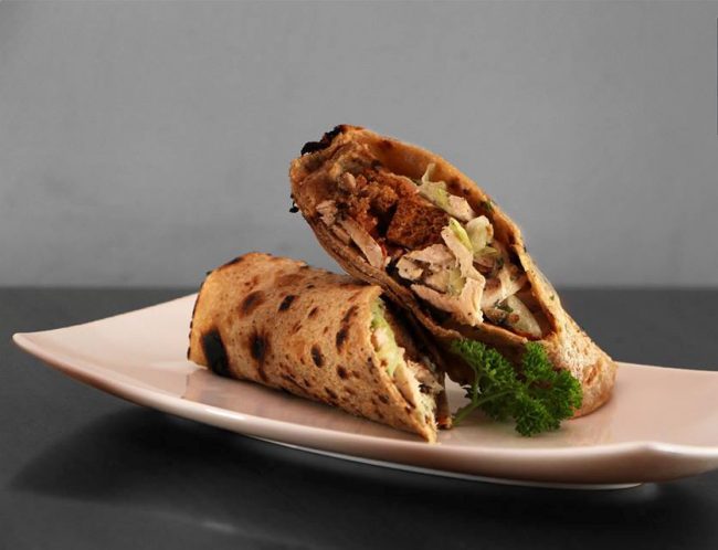 Caption: Worried about how many calories you will gain if you tuck into this chicken wrap? Not to worry, Calorie Counter’s menu can tell you just that. Credits: Calorie Counter