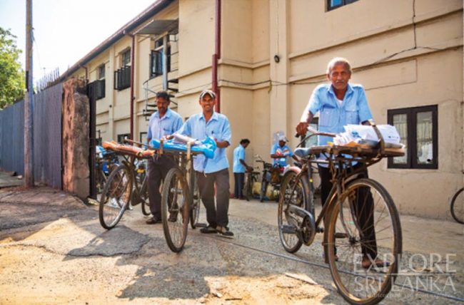 Out on delivery; will they soon become obsolete? Image credit: exploresrilanka.lk
