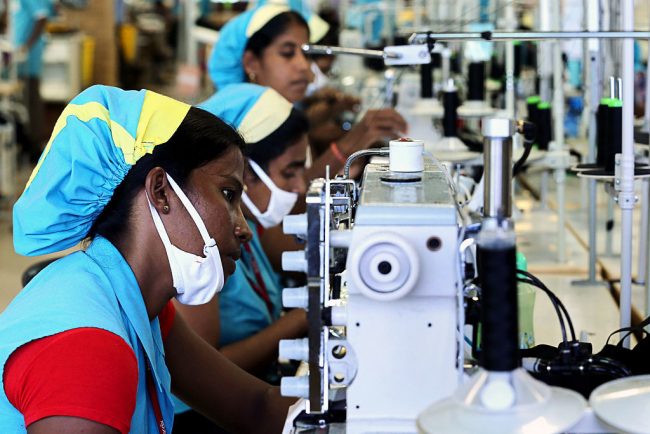 Sri Lanka wouldn’t have a successful apparel industry if not for the open economy. Image credit: Bloomberg-Getty