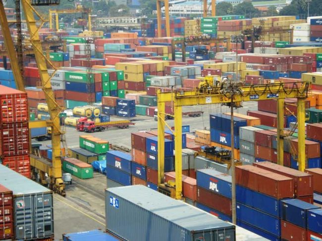 Sri Lanka simply didn't have enough foreign exchange to pay for imports. Image courtesy: portcom.slpa.lk