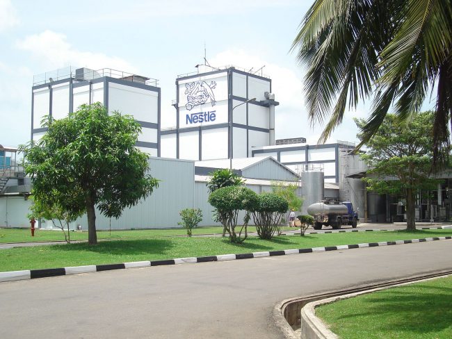 Nestlé Lanka's factory in Kurunegala. Image courtesy Nestlé Lanka 
