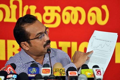 The JVP, too, has been quite vocal about its opposition to the proposed bilateral agreement. - Image courtesy ColomboPage 